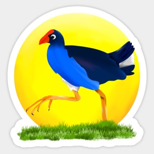 Pukeko Sticker